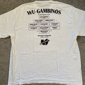 🔴Wu-Tang Shirt Size 3XL Raekwon Wu Gambinos Authentic Method Man